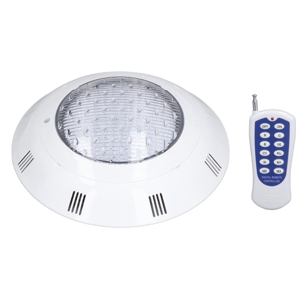 AC12V LED Underwater Light IP68 Waterproof Submersible Pond Lights Multi Color RGB Lamp with Remote