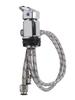 Camping Showers Silver RV Mixer Tap Installation 400mm Stainless Steel Tails Easy Installation High Reliability
