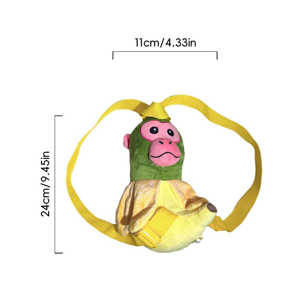 Cute Plush Backpack Brainrot Tralalero Tralala Tung Tung Tung Sahur Kids Shark Backpack Purse with Shoulder Strap