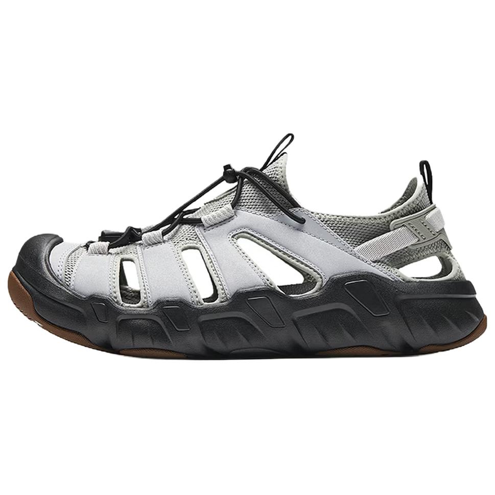 

Anta Explore River Fabric Synthetic Leather Fashion Comfortable Non-Slip Breathable Lightweight Water Shoes Men Shoes Pearl-Gray 912626656-5 40