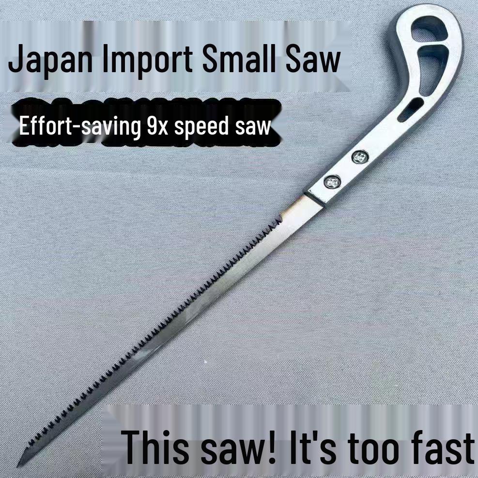 Japanese Handmade Dovetail Garden Saw - Small Pruning & Branch Cutting Tool