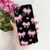 For Huawei Y9 2019 Case Cover Transparent Cute Cat Fashion Butterfly Funny Painted Casing For Huawei JKM-LX1 JKM-LX2 JKM-LX3