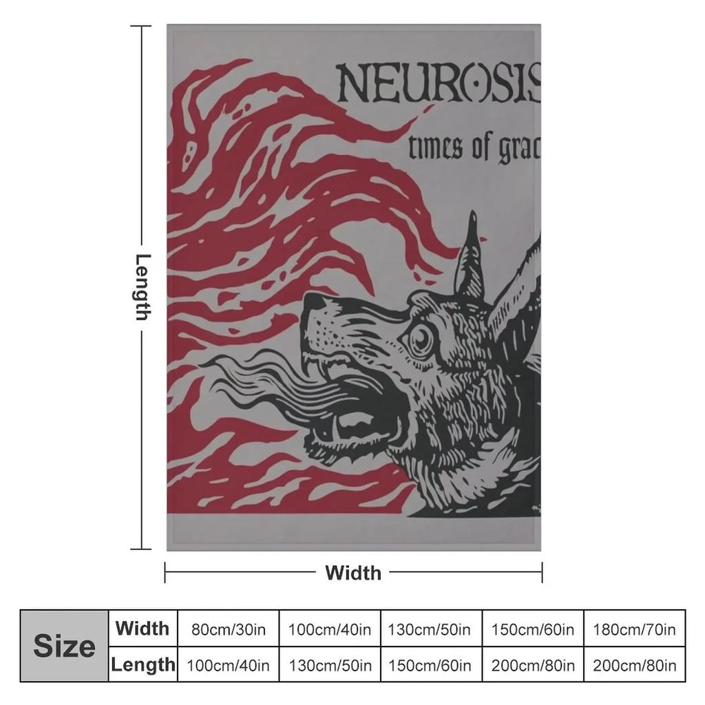 Neuróza: Times of Grace Přehoz Teplá deka na pohovku