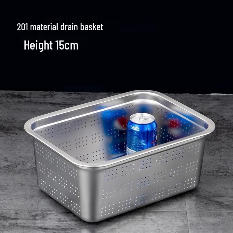 Stainless Steel Rectangular Perforated Tray