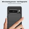 MOFI JK TPU Serie-1 Für Google Pixel 8 Pro Gebürstete TPU Hülle Kohlefaser Kratzfestes Handycover
