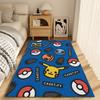 Fashion Entrance Mat Kitchen Carpet Living Room Rugs Decoration P-pikachu Floor Mats Super Absorbent Bathroom Rug Balcony Door