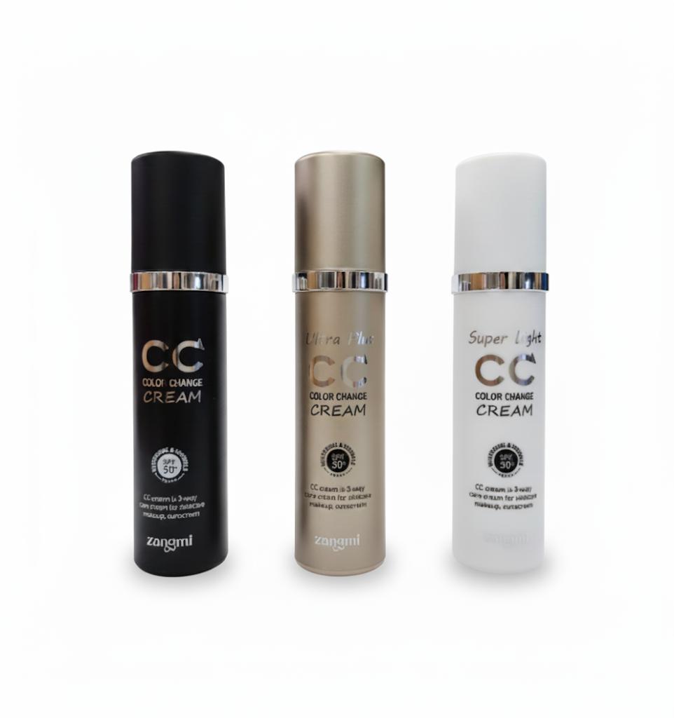 Zangmi Krem CC 50g SPF50+, PA+++ (Superlekki · Ultra Plus · Oryginalny) (10 opcji)