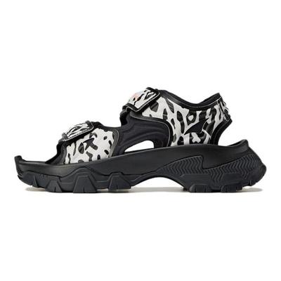 Stella McCartney x Hika Outdoor Sandale Animal Print Damen Sneaker Schwarz Wolkenweiß Core-Schwarz IF1797