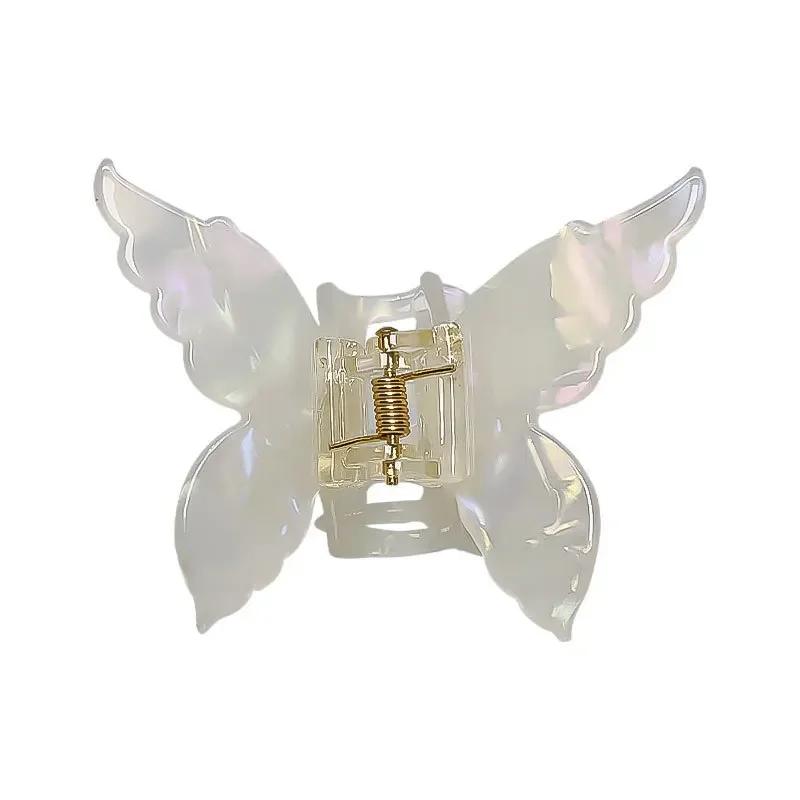 Vlinder Haarclip Accessoires Klemclip voor Vrouwen Azijnzuur Haarstrikken Franse Accessoires Vlinder Haarstrikken voor Meisjes