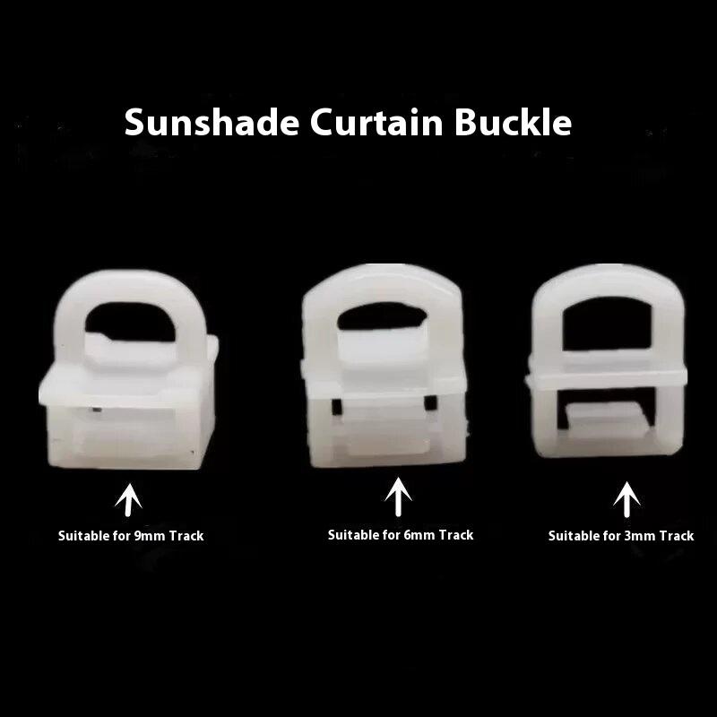 20Pcs Car DIY Accessories 3mm 6mm 9mm For Truck Curtain Slider Automotive Plastic Fastener Clip