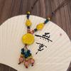 Bohemian Ceramic Necklace: Vintage Ethnic Long Sweater Chain & Zen Choker