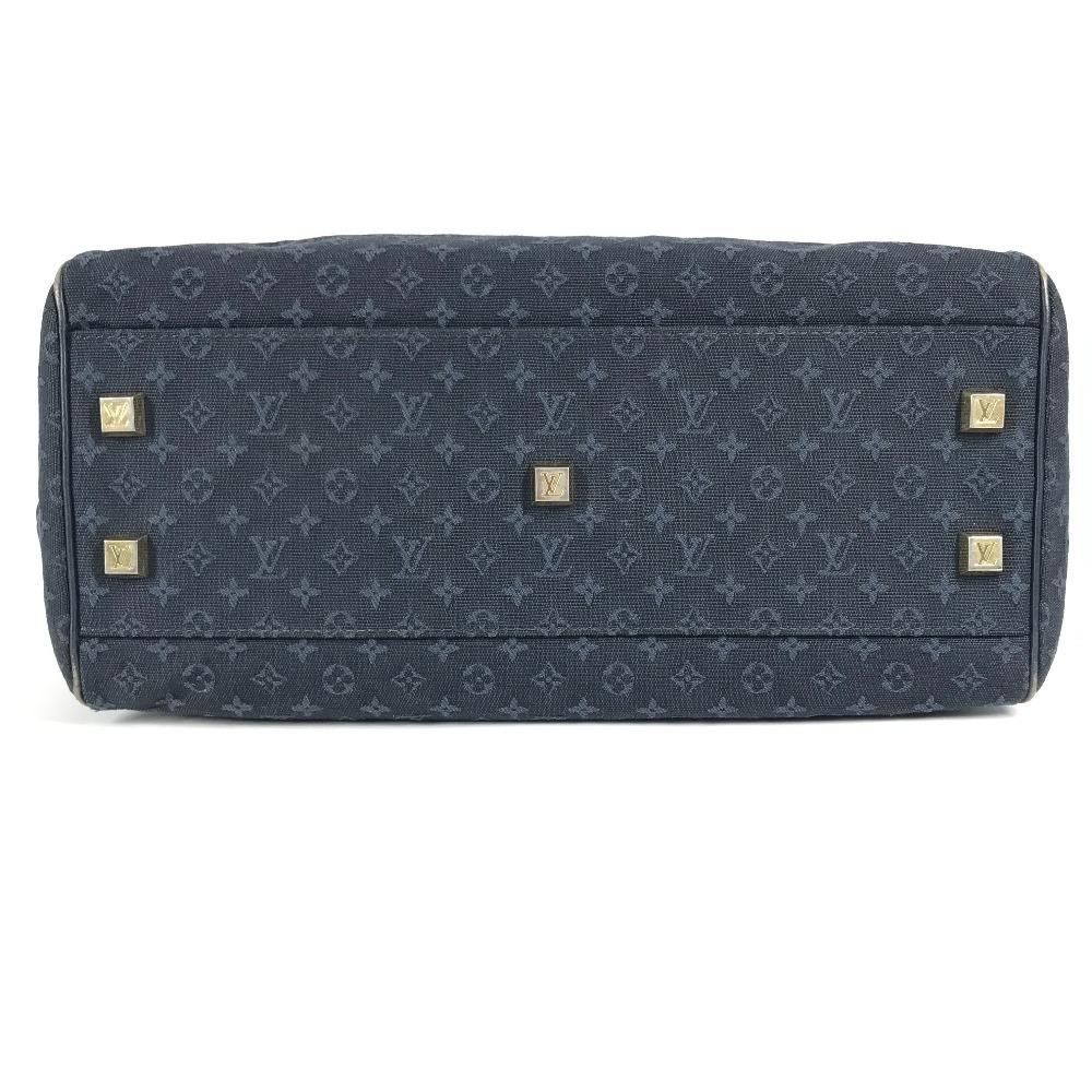 Louis Vuitton M42321 Louise Travel Bag Duffle Bag Monogram Mini Canvas TST blue