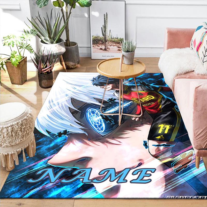 Custom 1Pc Powerful Anime Characters Rug Office Carpet Indoor Outdoor Entrance Doormat Nonslip Soft And Comfortable Living Room D29155