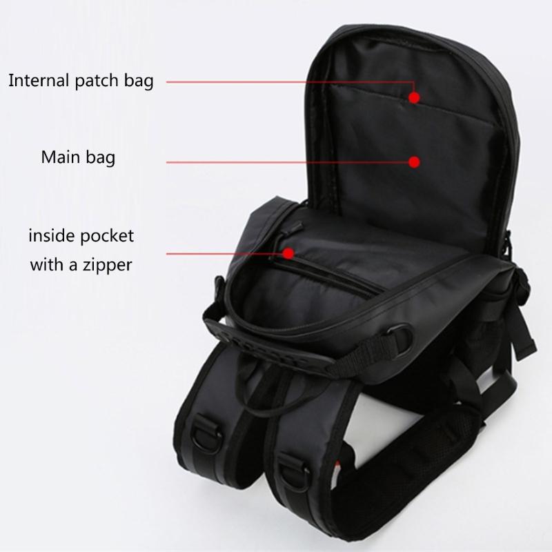 Fishing Backpack with Rod Holder Large Capacity Water Resistant Fishing Tackle Bag for Outdoor Fishing, Camping, Hiking