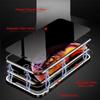 Tempered Glass Magnetic Cases For  iPhone 14 13 12 11 Pro XS Max XR 7 8 Plus SE 2020 Case Anti Spy 360 Metal Protective Cover