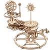 Ugears Mechanical Tellurion 70167 Wooden Puzzle, Crafts & Model Building Kit, No Glue or Tools Required, for Adults & Kids