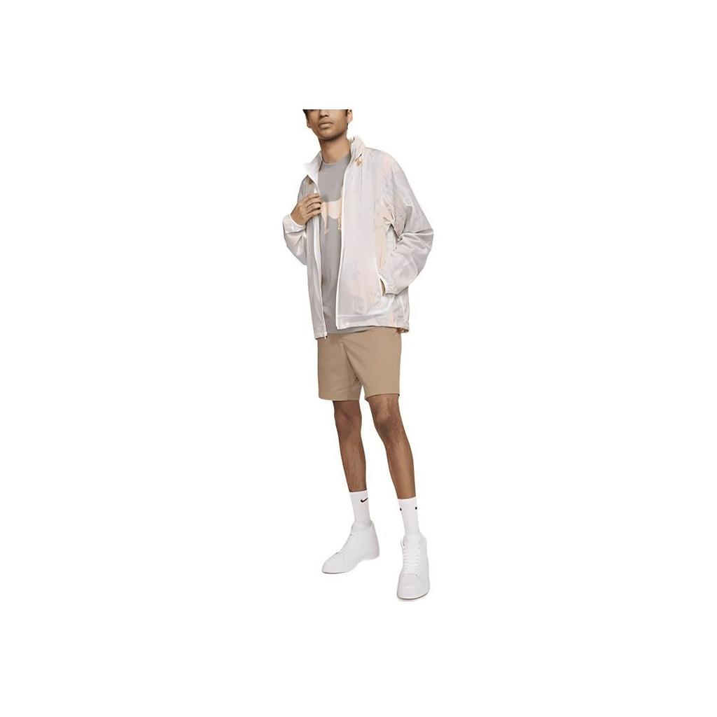 Nike SB X The Killing Floor Woven Skateboarding Packable Hooded Jacket Men Jackets White DA1374-100