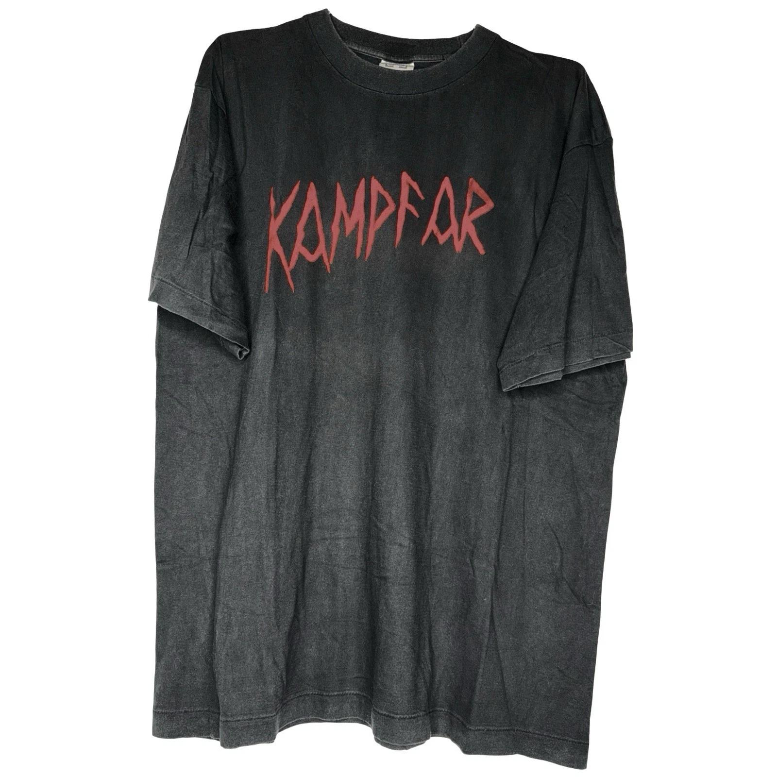 Винтажная футболка Kampfar Размер L Enthroned Dark Funeral Marduk Darkthrone Mayhem S