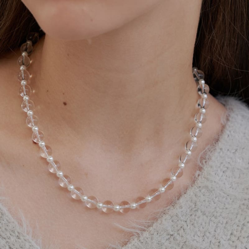 

GETMEBLING hyaline ball necklace ONE (N394)