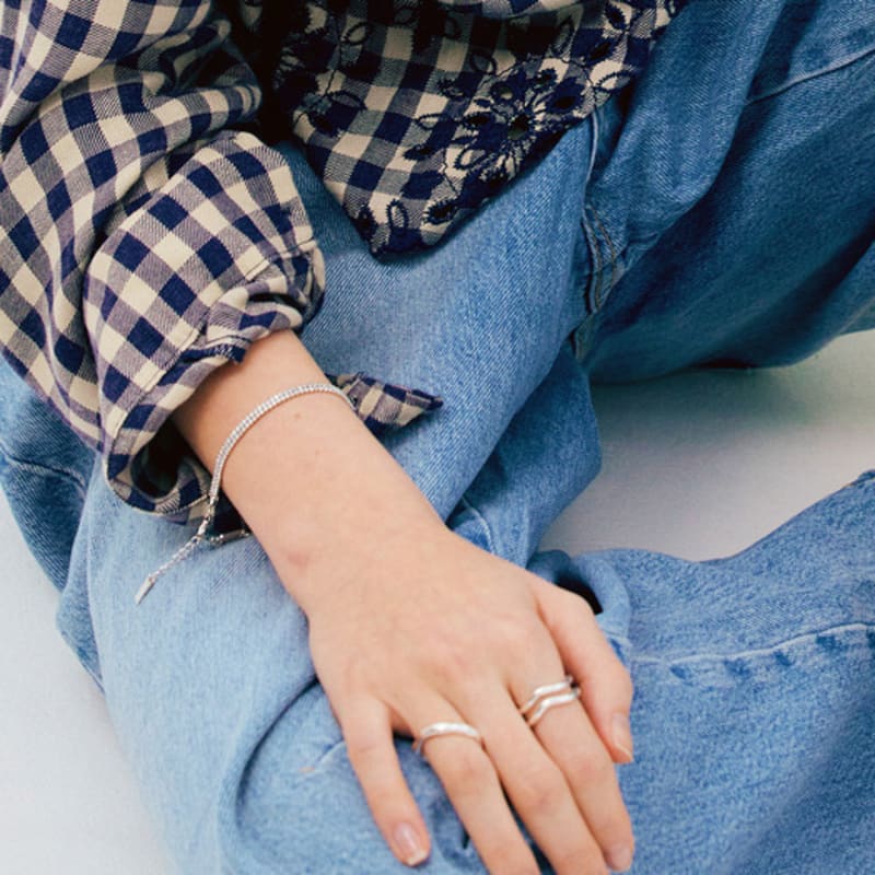 JYDDM 925 Dune Open Ring