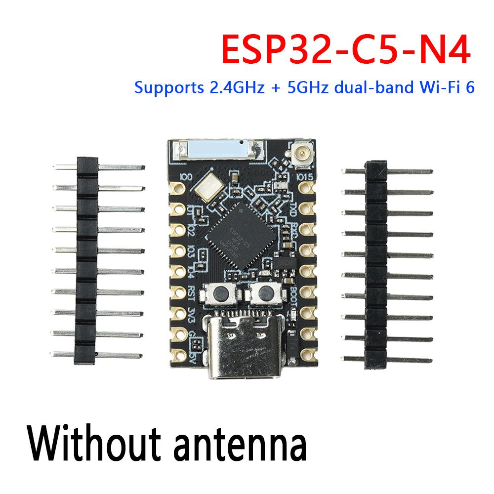 ESP32-C5-N4 Development Board 2.4G +5G WiFi 6 Bluetooth 5 IPEX Antenna External for IoT Smart Home Gateway Compatible Zigbee 3.0
