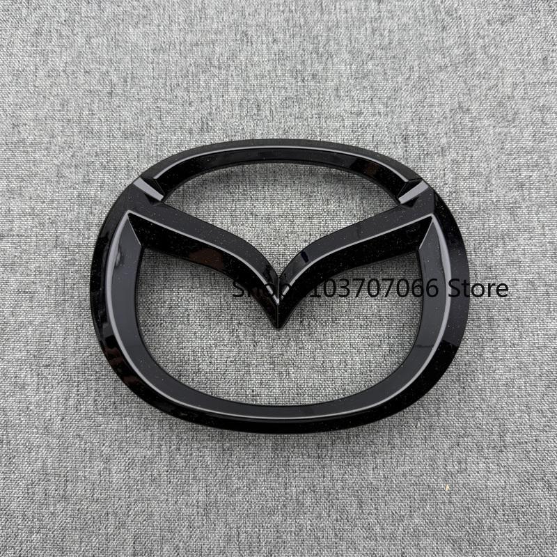 1PC Plastic Car Front Trunk Emblem for Mazda 2 Logo Steering Wheel Badge 3D Rear Front Bonnet Grill Rear Trunk Emblem Logo Ujcdg07