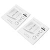 2Pcs Lint Sticker Pet Hair Remover Portable Lint Remover Pocket Size Paper for Home Clothes