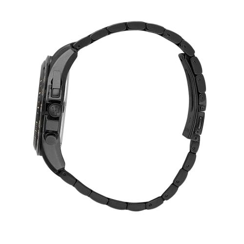 Maserati Men's Traguardo 45mm Black Quartz Watch with Luminous Hands, Water Resistant To 10 ATM, Chronograph, for Business and Sports, R8873612048, Of