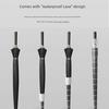 24-Rib Waterproof Umbrella, Double-Sized Reinforced Long-Handle Umbrella for Men, Wind-Resistant, Extra-Large Three-Person Straight Umbrella