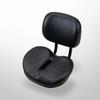 Bike Seat with Backrest Oversized Shock Absorbing Comfort Wide Replacement