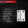 304 Stainless Steel Mini Hinges: 1-4 Inch Options for Cabinets & Wooden Boxes