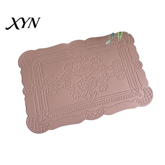 Waterproof Placemat Placemat, Heat Resistant Dinner Table Mats, Non-Slip Non-slip Embossed Decorative Kitchen for Dining Thermal Insulation