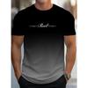 Fashion Versatile Men's Top Casual Short Sleeve Crew Neck Comfortable T-Shirts Men’s