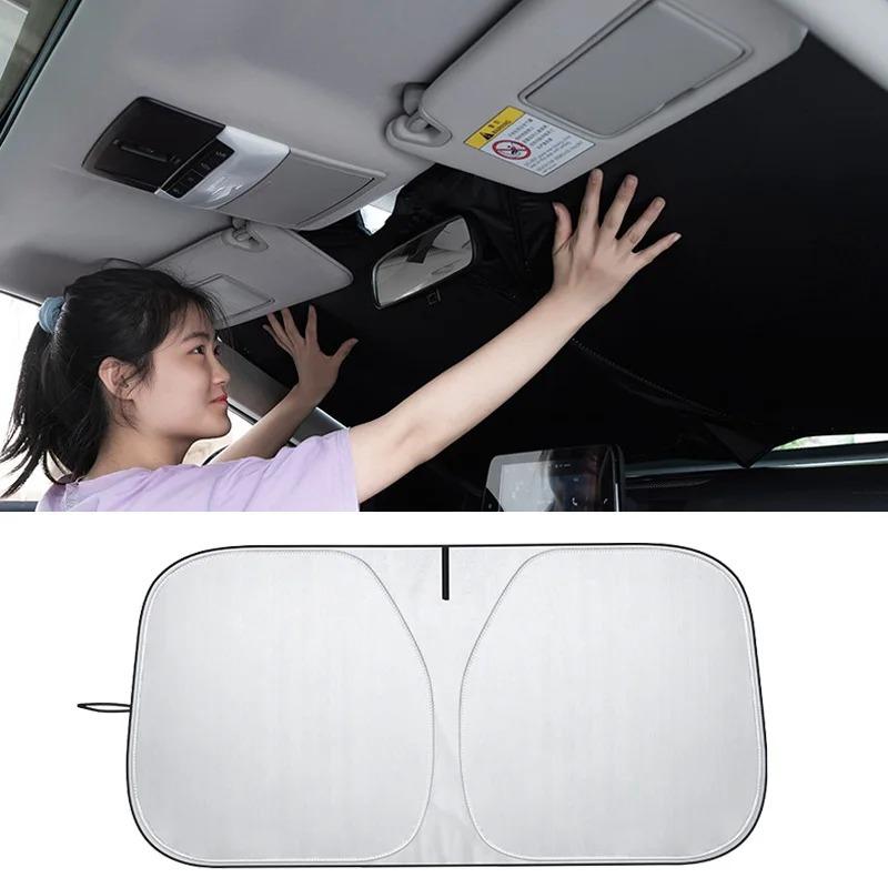 Car Sunshade Cover Front Window Windshield Visor Summer Sunscreen UV Protector Auto Interior Accessories