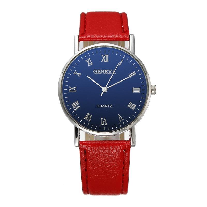 Wish Watch Men's Blu-ray Business Casual Belt Giveaway Gift Watch Men's Watch Quartz Watch