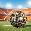 1pc Panda Dreamscape Size 5 Soccer Ball Professional Lightweight Durable Match Training Football Indoor &Outdoor Sports BallTraining Ball Y24