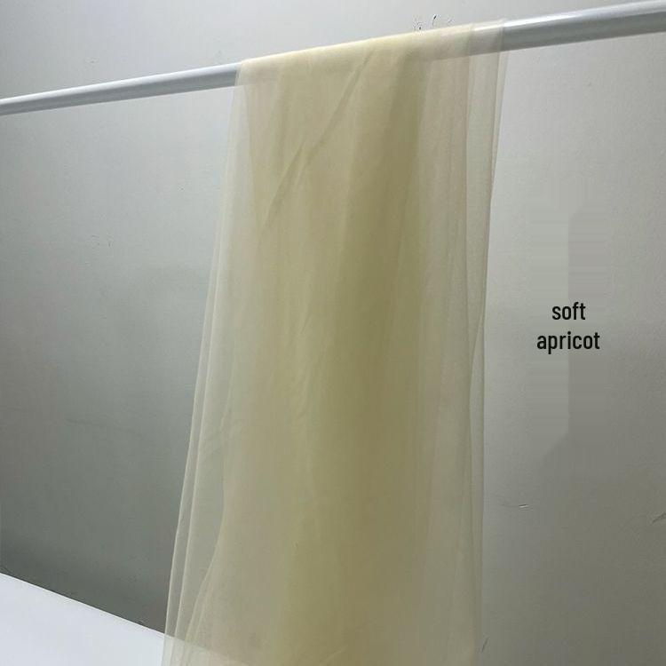 Zitronengelber Gaze-Stoff - Perfekt für Kindergarten-Dekoration & Foto-Hintergründe | Einfarbig Frische Serie