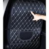 Easy Clean Car Seat Back Cover Waterproof Leather Kick Guard Easy Installation Full Protection Mat Cover