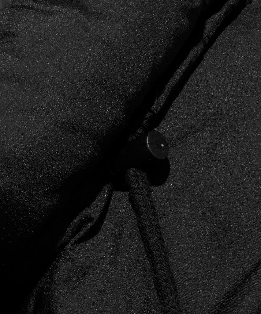 Lee Hooded Ripstop Puffer Down Black