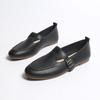 22 years old new French single shoes round head Mary Jane shoes late evening retro low heel elegant small leather shoes