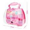 Kids Girls Makeup Set Eco-friendly Cosmetic Pretend Play Kit Princess Toy Gift