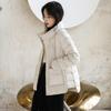 Autumn and Winter New Down Jackets Women's Light and Short Small Stand-up Collar Loose Fashion Warm Jacket Bread Clothes