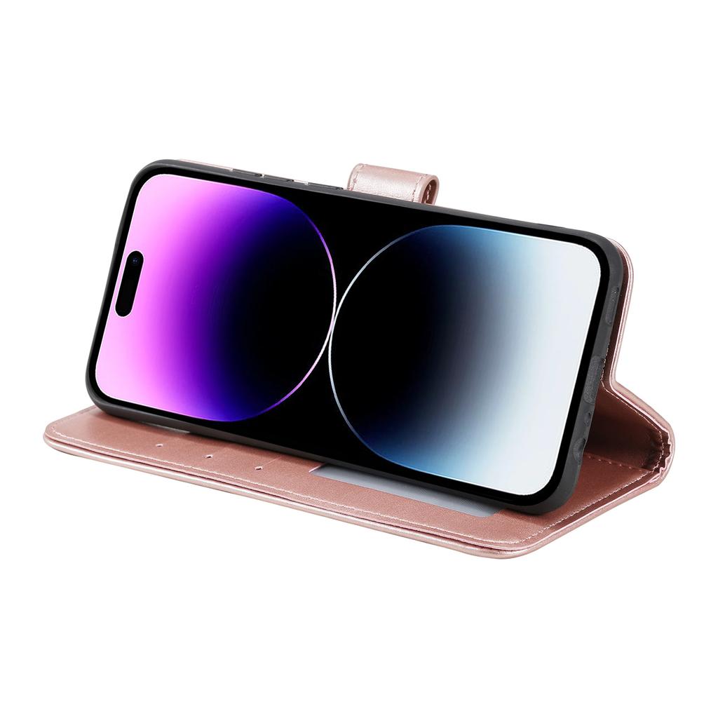 Für iPhone 16 Plus Brieftasche Hülle Geprägtes Totem PU Leder Ständer Handyhülle