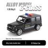 1:36 Pull-Back Alloy Car Model - Lambo G Mustang Police Toy for Kids