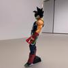 Super Saiyan Bardock & Black-Haired Goku Standing Pose Manga Color Model Ornament