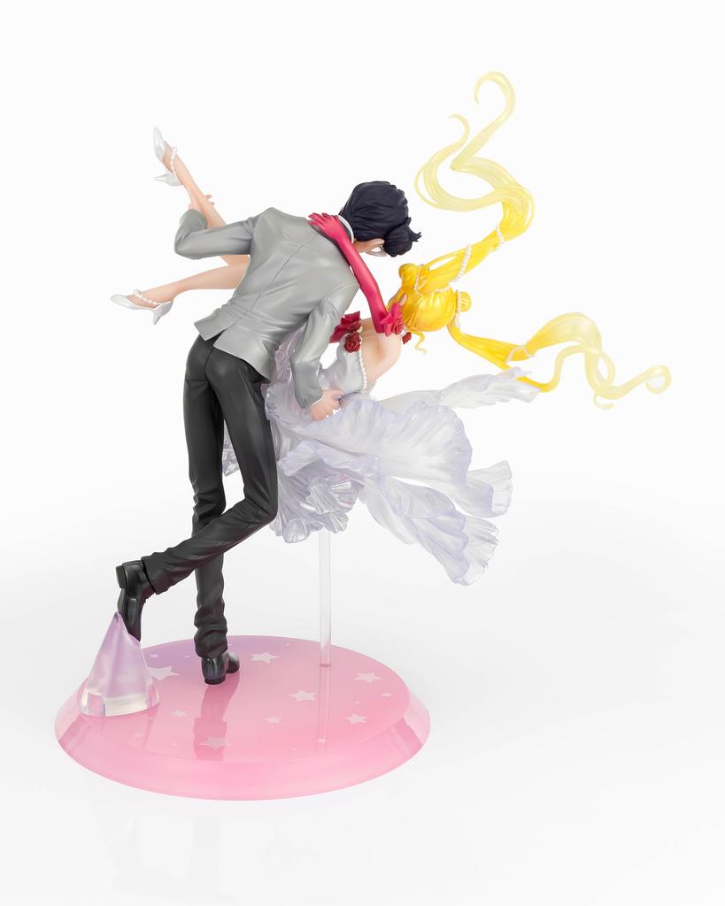 TAMASHII NATIONS Sailor Moon Usagi Masca Tuxedo Glow FiguartsZERO Chouette Figurină și [Ediție Moonlight] Colector