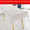 Waterproof Floral Print Tablecloth - Fresh, Rectangular Disposable Cover for Kindergarten Parties