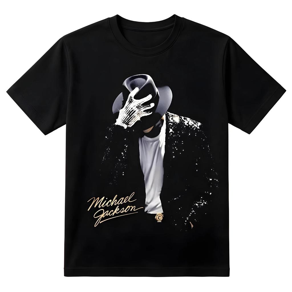 Michael Jackson Graphic Tee, Music MJ King of Pop T-Shirt, a Perfect Gift