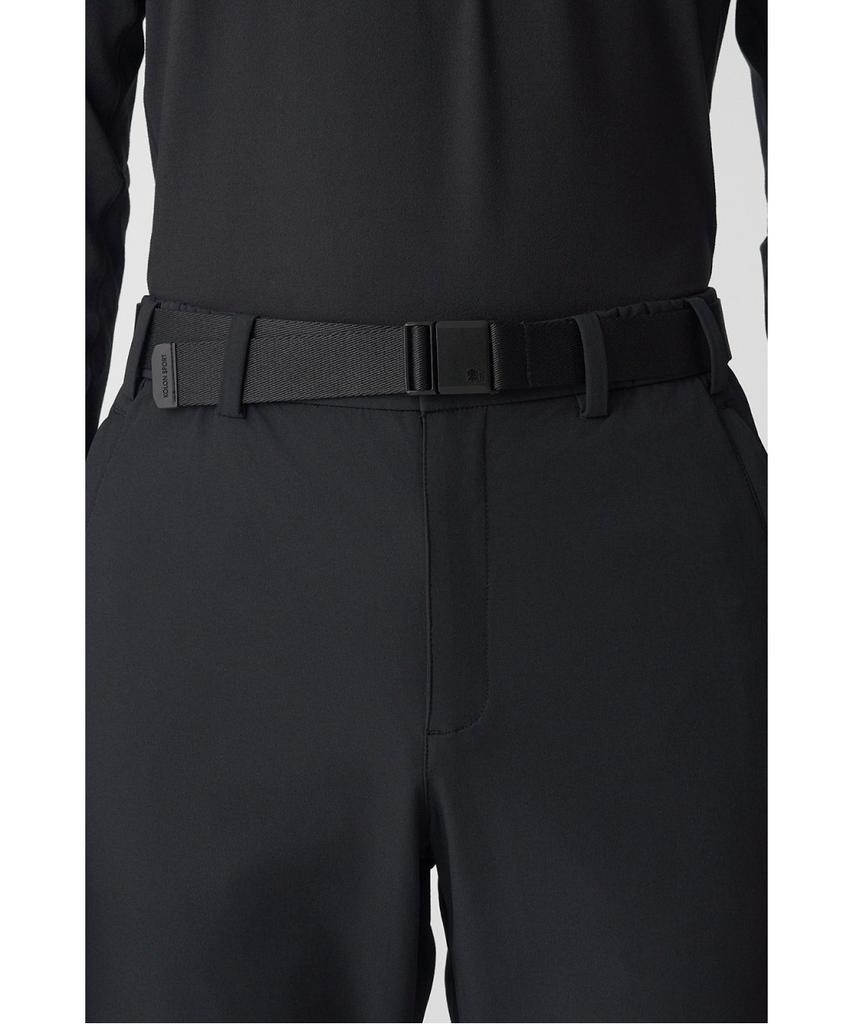 Koolongseupocheu Men'S Slim Fit Standard No-Tuck Pants Jwpnx26141Blk