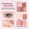 9 Color Matte Shimmer Eyeshadow Palette Multi-Use Contour Highlight Makeup Set